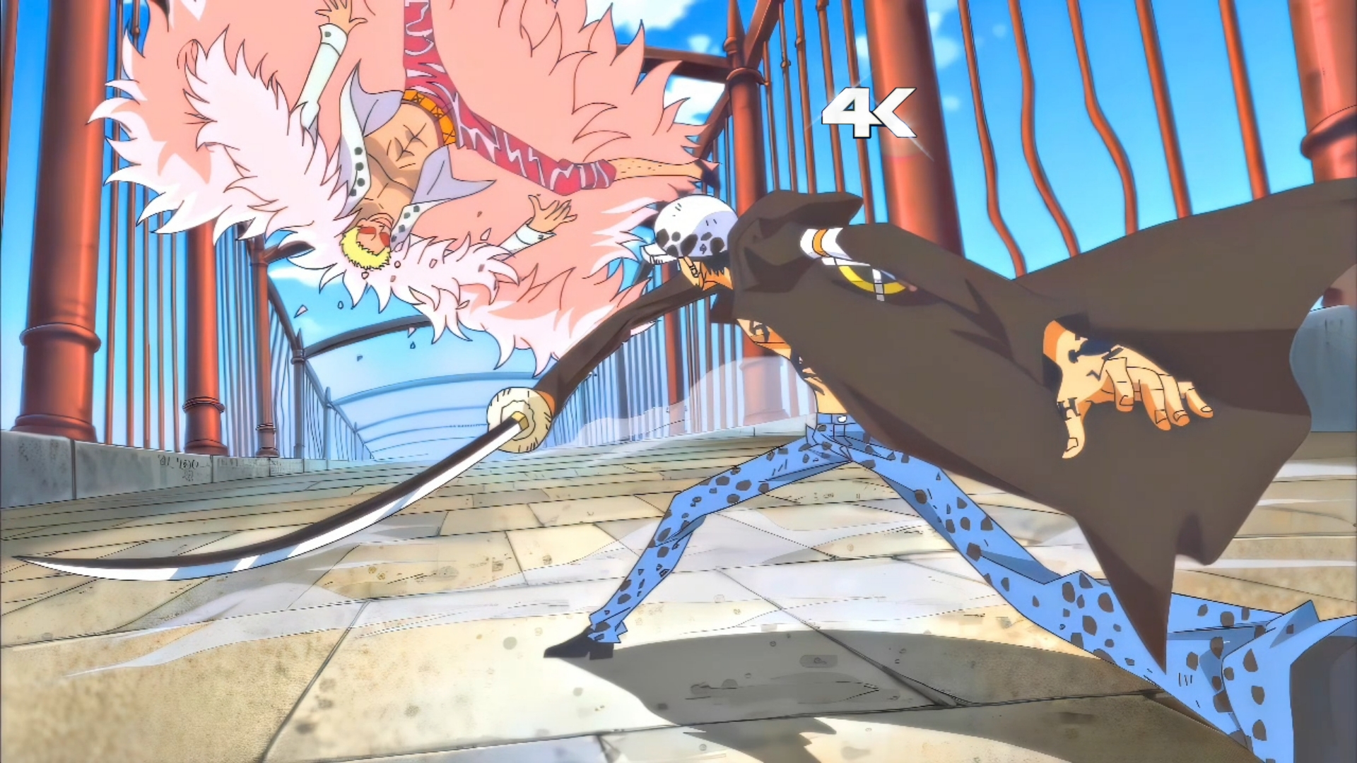 Law vs Doflamingo Twixtor