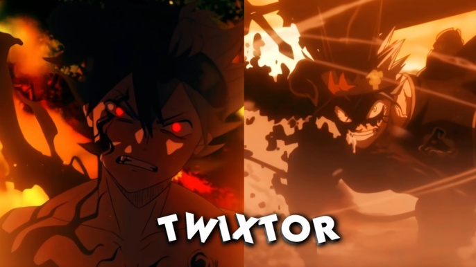 Black Clover Twixtor , asta twixtor , anime twixtor , anime twixtor clips 4k