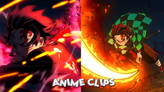 DEMON SLAYER CLIPS , ANIME CLIPS 4K , ANIME TWIXTOR, TANJIRO CLIPS