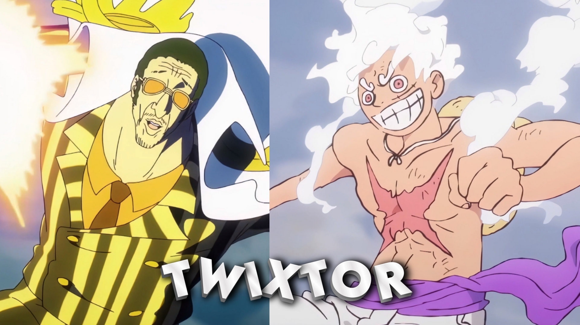 Luffy vs Kizaru Twixtor
