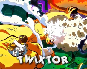 Luffy Grab Saturn & Kizaru Twixtor