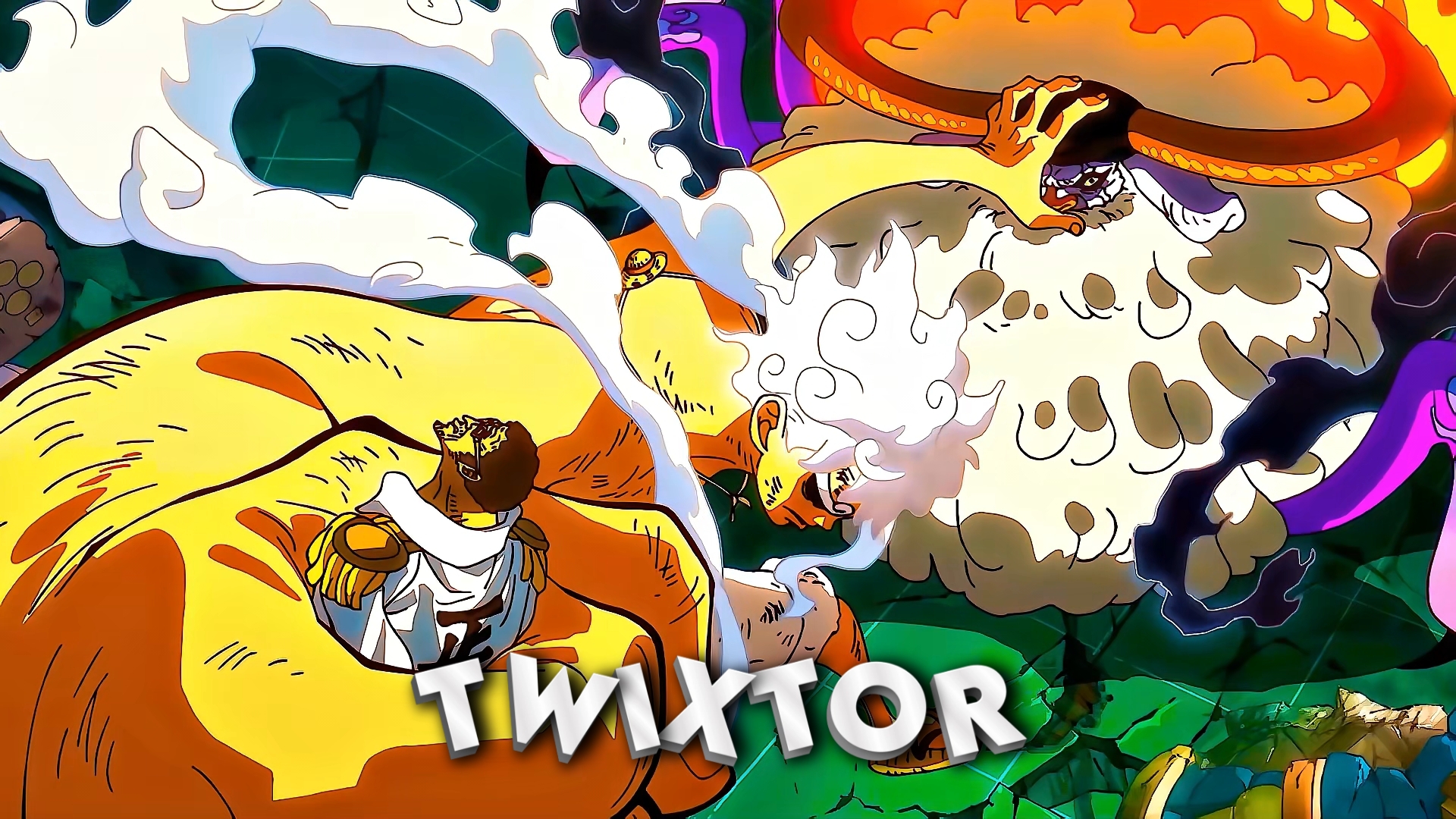 Luffy Grab Saturn & Kizaru Twixtor