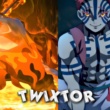Rengoku vs Akaza Twixtor