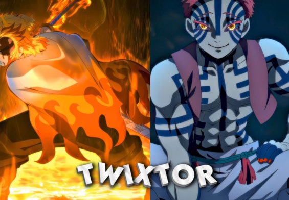 Rengoku vs Akaza Twixtor