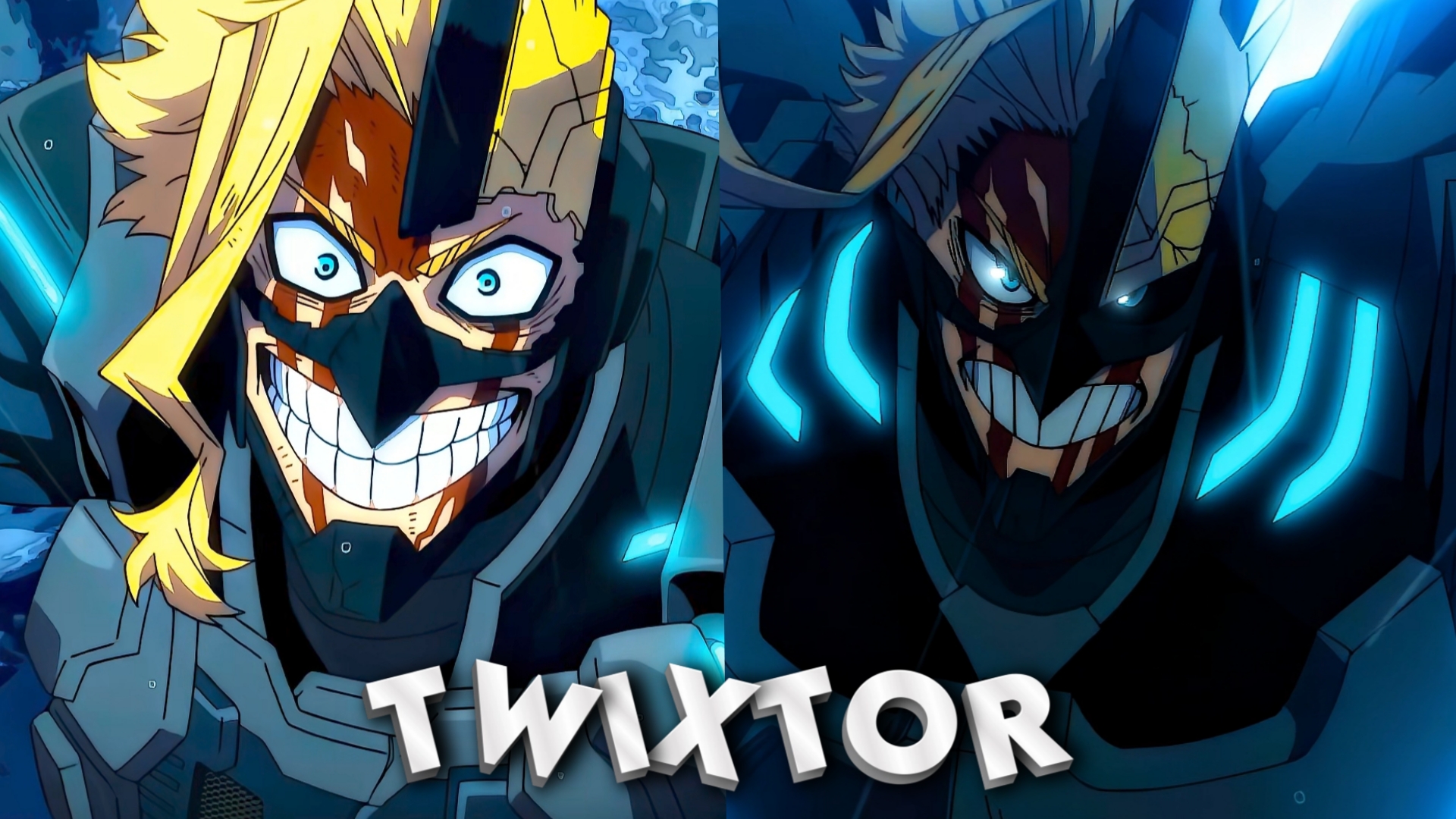All Might vs All for One Twixtor (Season 8)