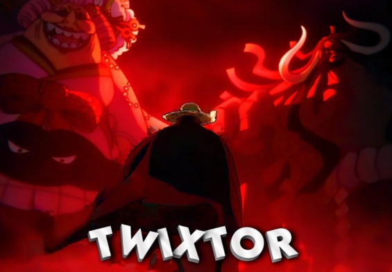 Luffy Punches Kaido Twixtor