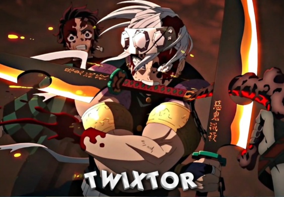 Tengen vs Gyutaro Twixtor