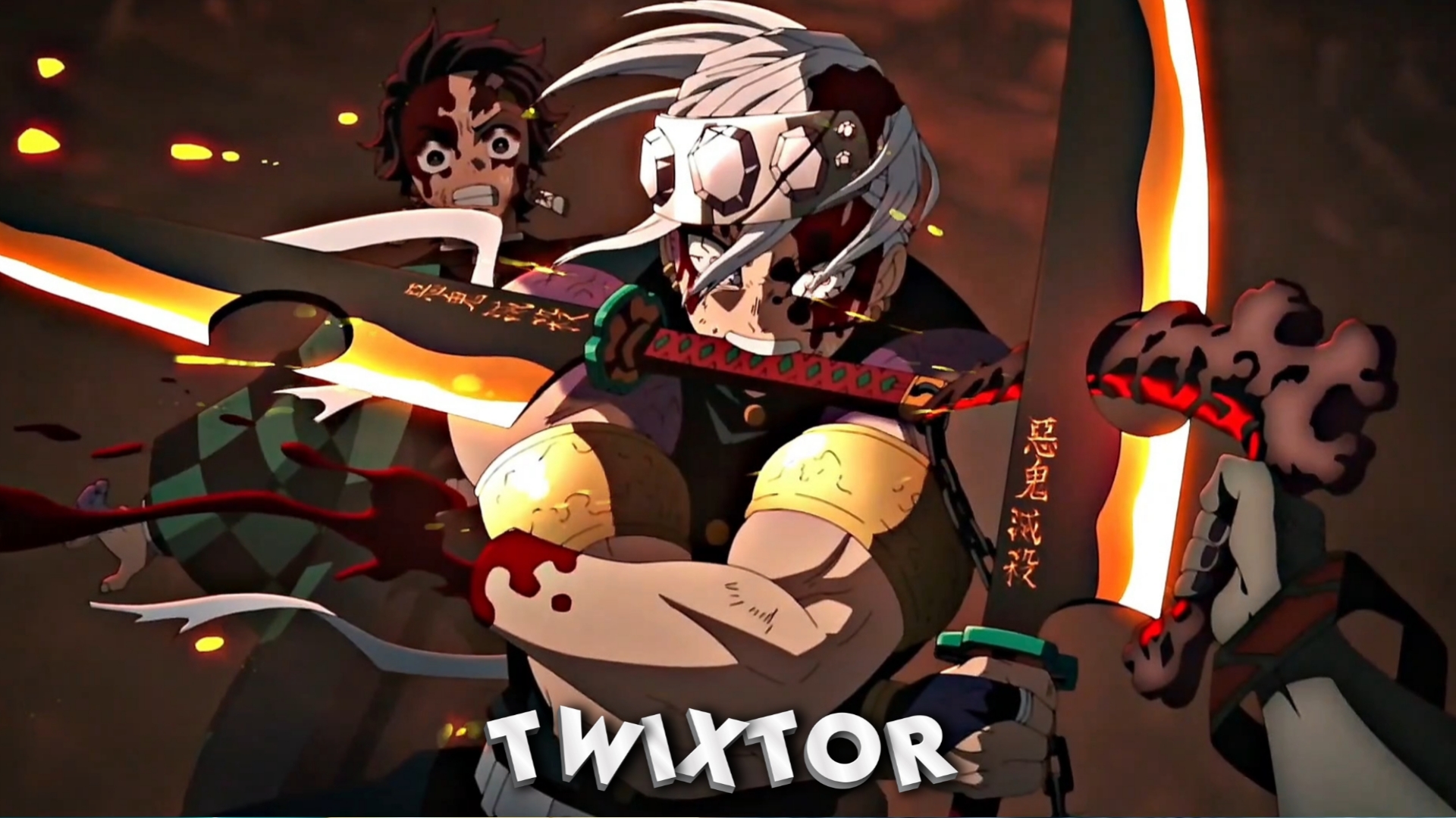 Tengen vs Gyutaro Twixtor