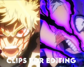 Bakugo vs All for One Raw Clips
