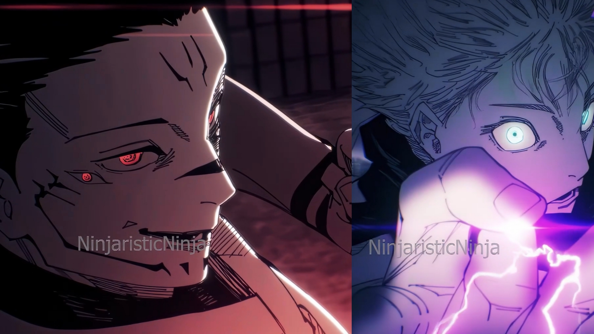 Gojo vs Sukuna Manga Twixtor