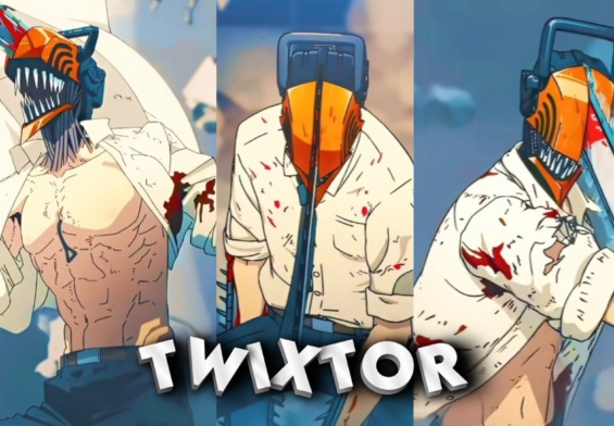 Chainsaw Man Twixtor 4K