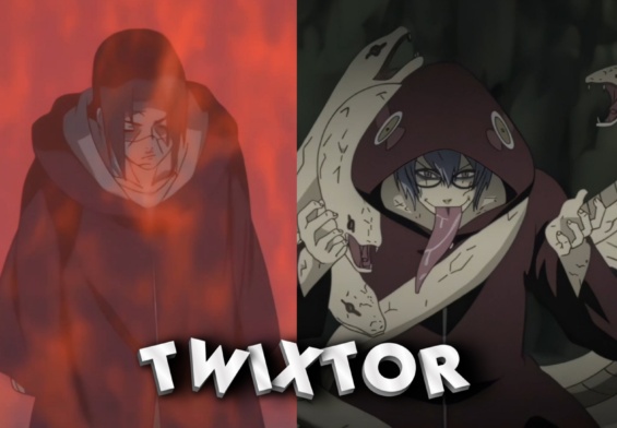 Itachi vs Kabuto Twixtor