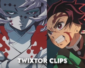 Tanjiro vs 12th Kizuki Raw Clips