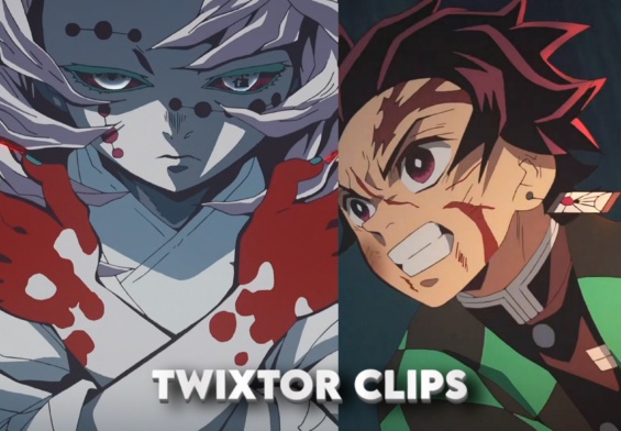 Tanjiro vs 12th Kizuki Raw Clips