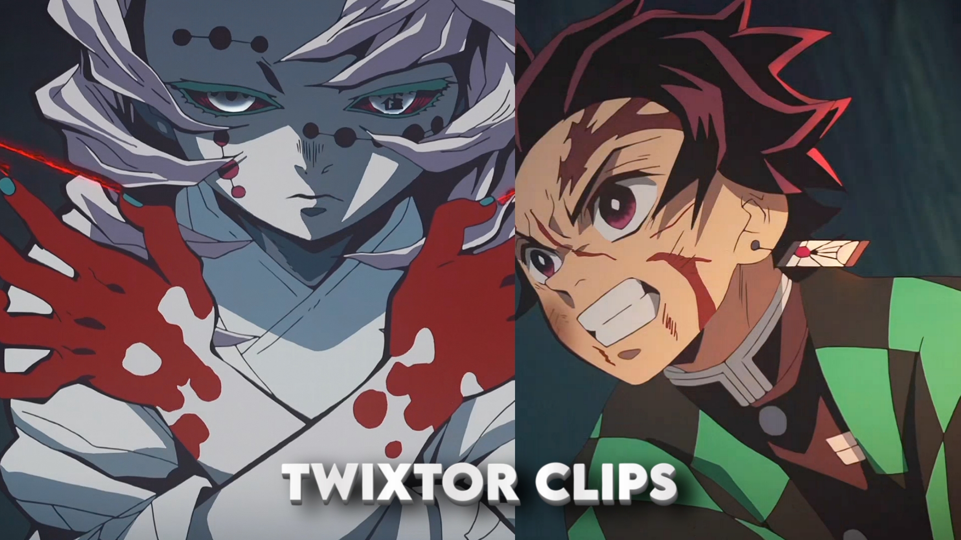 Tanjiro vs 12th Kizuki Raw Clips