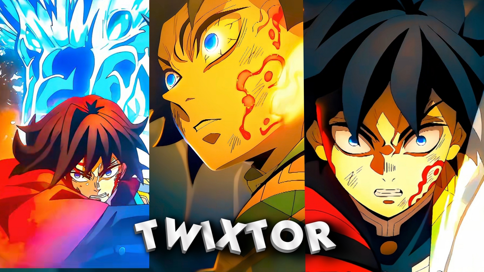 Giyu vs Akaza Twixtor