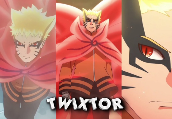 Naruto Baryon Mode Twixtor Clips