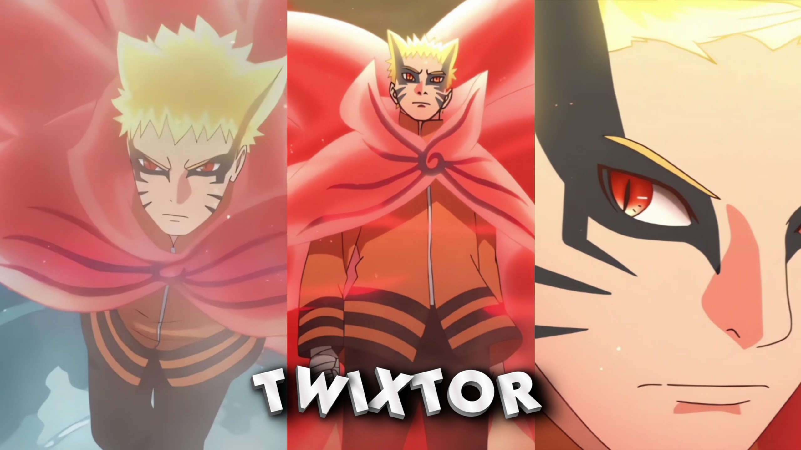 Naruto Baryon Mode Twixtor Clips