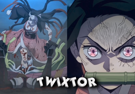 Nezuko Kamado Vs Daki Twixtor