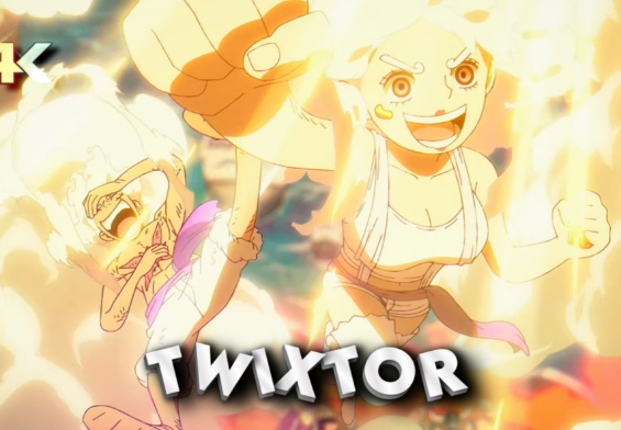 Luffy and Bonney Nika Form Twixtor