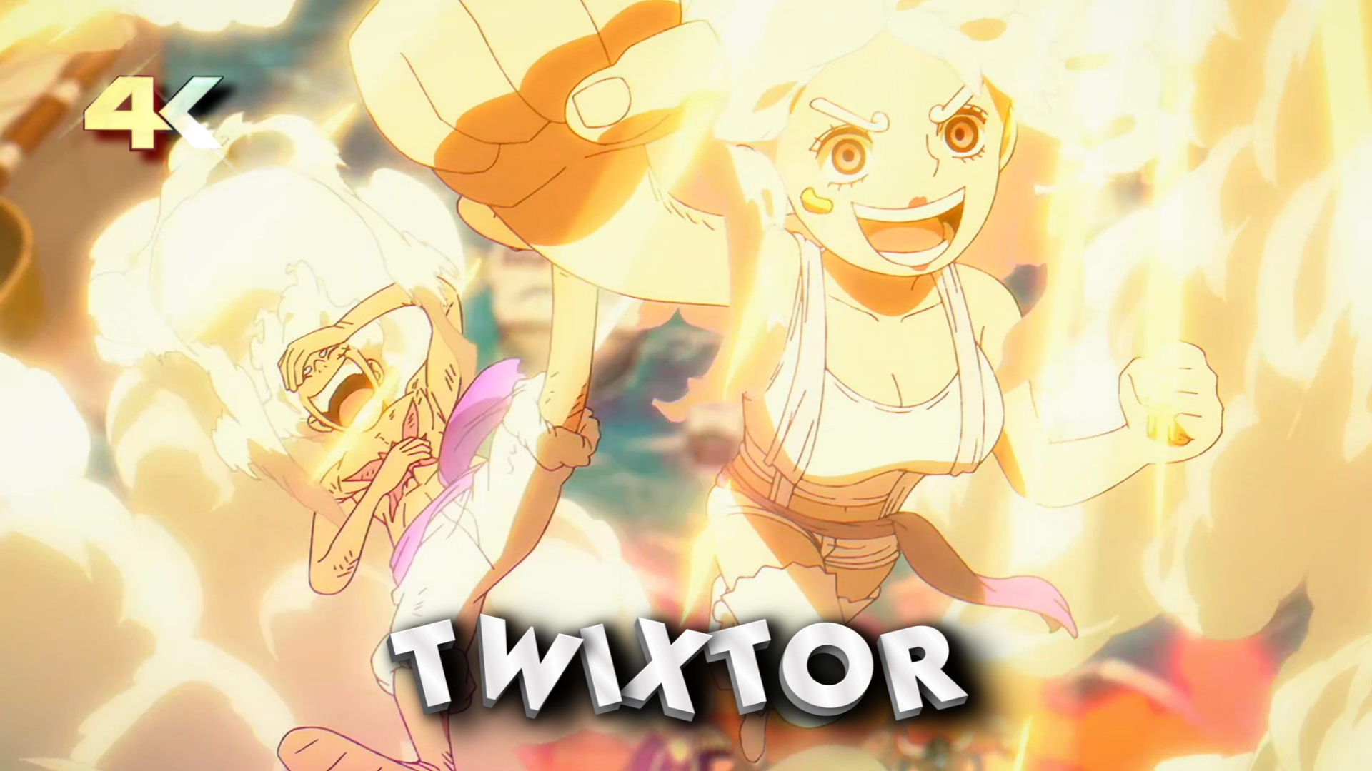 Luffy and Bonney Nika Form Twixtor
